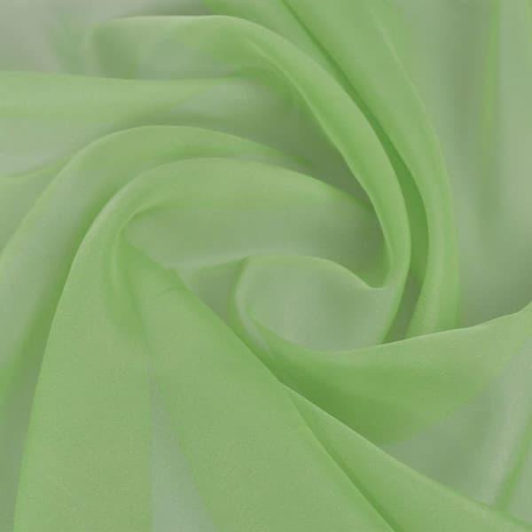 vidaXL Voile Stof 1,45 x 20 m grøn