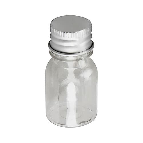Plastburk med lock - 13-100 ml - 80 st