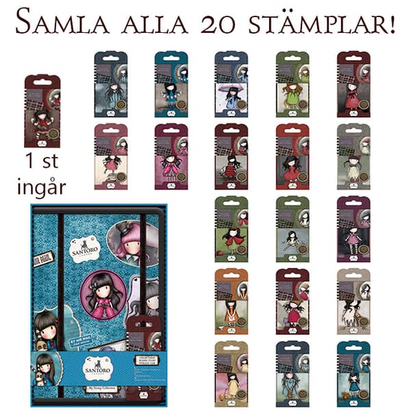 Stämpelförvaring - Gorjuss Collectable Rubber Stamp Storage Case