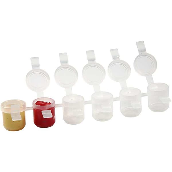 Refill bägare för färg - 120 burkar