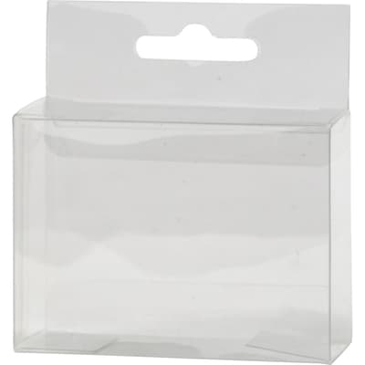 Displayaskar med upphängning - 74 x 54 x 26 mm - 100 st