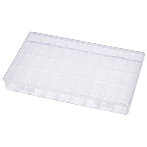 Förvaringsbox - Transparent - 37,5 x 23 cm