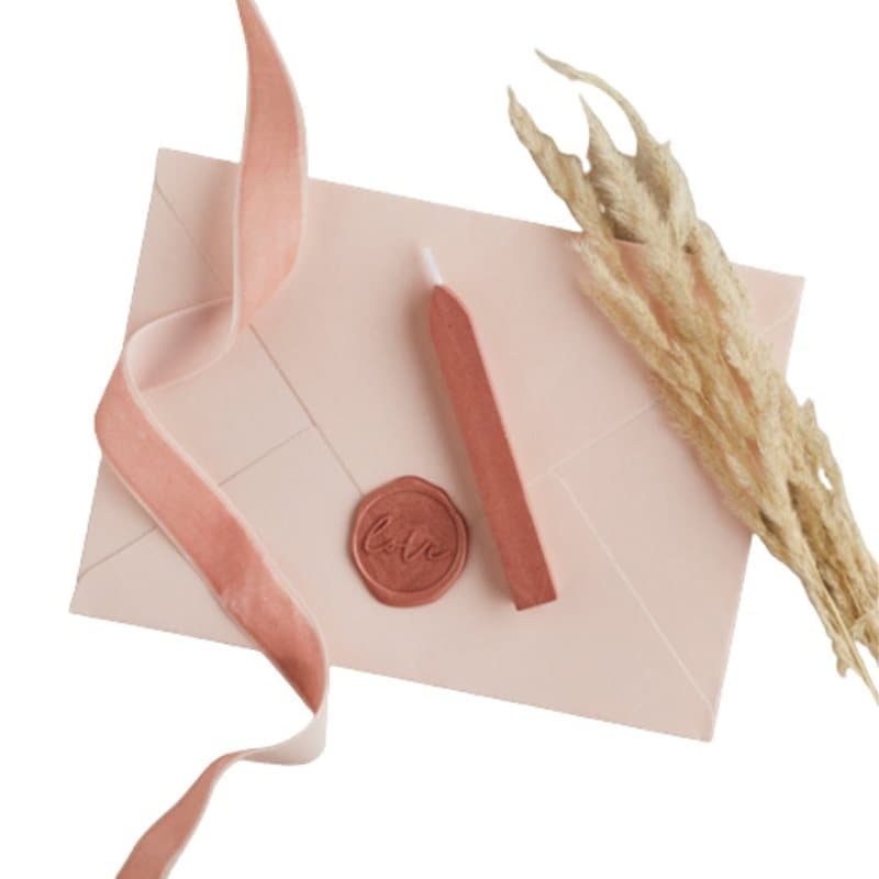 Lack till sigill Roséguld, 3-pack