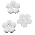 Miniatyrbild 4 av 4: mix knappar i 4 sorter blomma katt vit natur