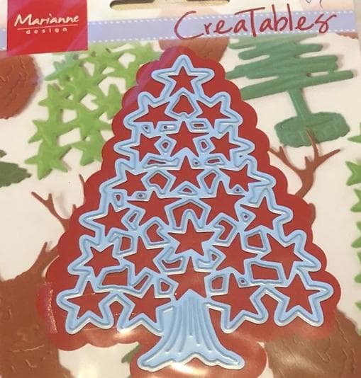 1 scrapbooking metall dies star träd
