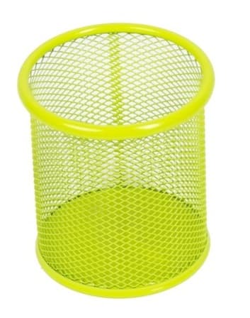 Metal Pen Cup Mesh Organizer Leviatan Lime