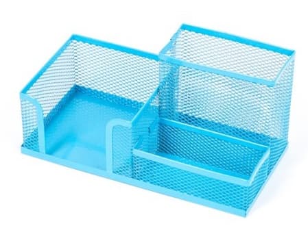 Leviatan Blue Metal Organizer med rum