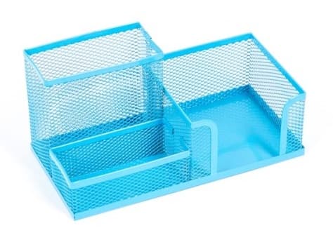 Leviatan Blue Metal Organizer med rum