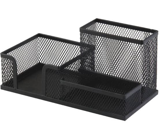 Metal Organizer med fack Q-Connect Black 'KF16572'