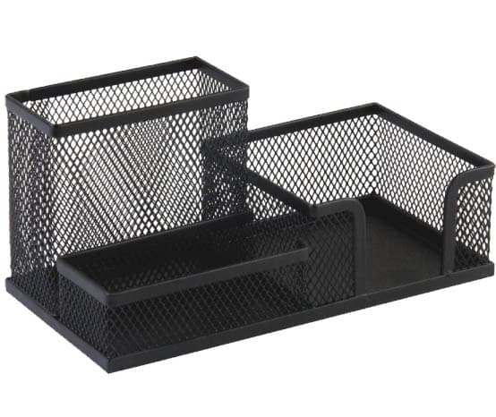 Metal Organizer med fack Q-Connect Black 'KF16572'