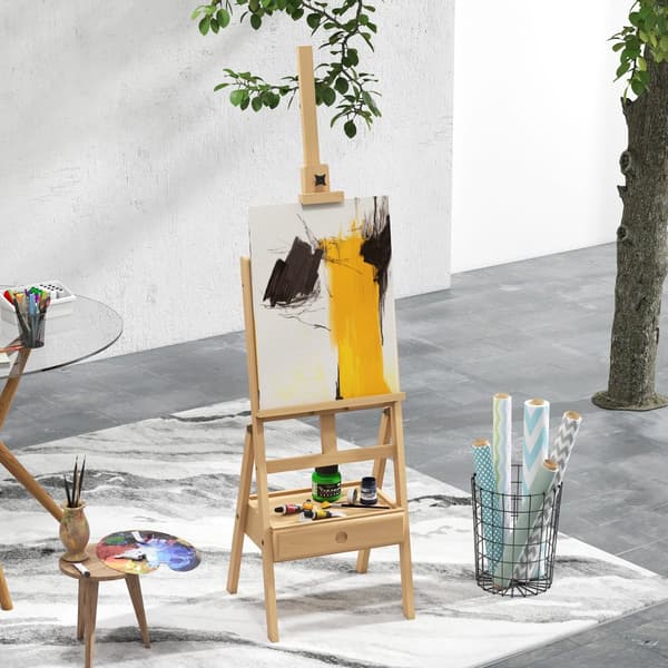 Teline, 43,5L x 43S x 150-190K cm, Luonnonvärinen