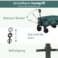 Miniatyrbild 6 av 9: Hopfällbar Handvagn, 108x55x59-89 cm, Grön