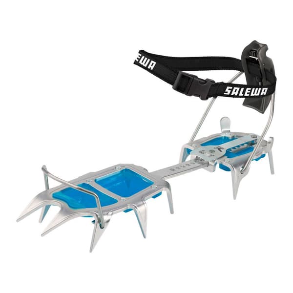 Salewa Alumiini Step In Crampons Alpinist Sininen,Hopeinen