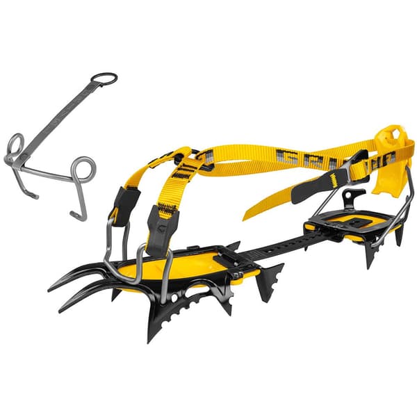 Grivel Crampons Air Tech Dual-matic Evo Keltainen