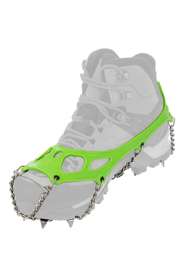 Broddar - Halkskydd med Ståltänder - Grepp för Skor - Pro Traxion Lite Grön L (40-44)