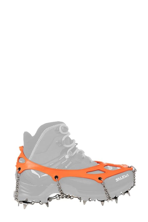 Pigge - Skridsikre ståltænder - Skogreb - Pro Traxion Lite - Orange