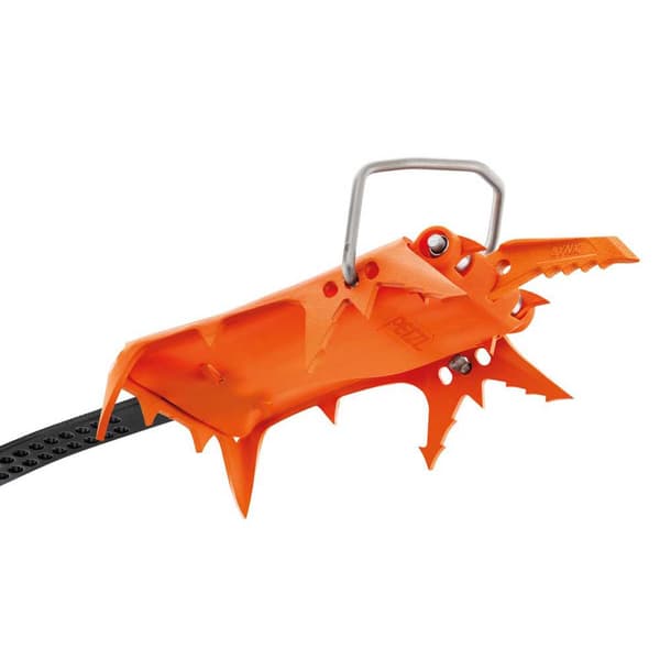 Petzl Dart Leverlock Fil Jäänaskalit Oranssi