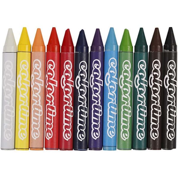 Colortime färgkritor - Mixade färger - 288 st