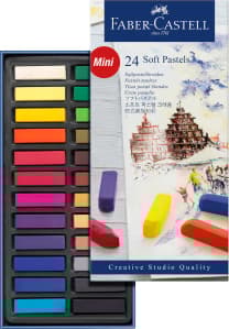 Kritor Oljepastell 24 Färger Faber-Castell