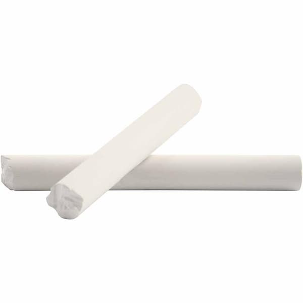 Tavelkritor - Vita - Längd: 8 cm - 100 st