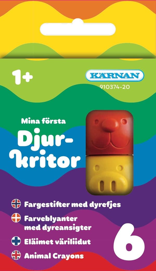 Mina första djurkritor