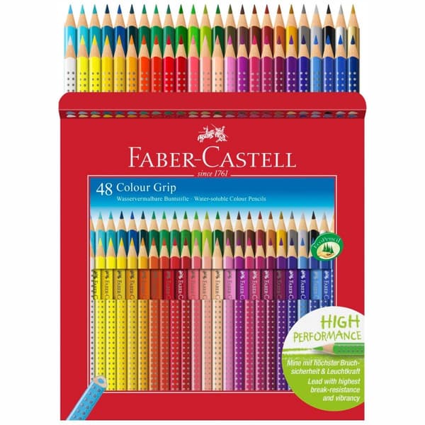 Faber-Castell - Colour Pencils - Cardboard Box - 48 pcs. (112449)