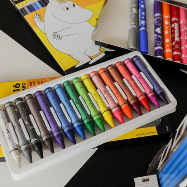 Moomin Crayons Jumbo - Krabat