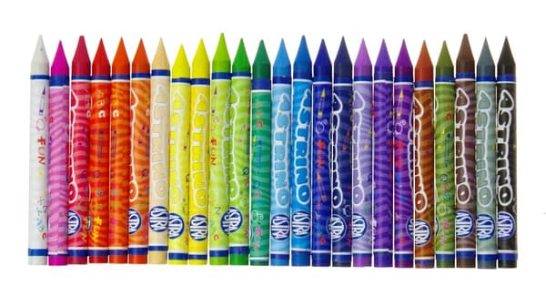 Sæt med Astrino Jumbo og Candle + Rainbow 4205 blyanter