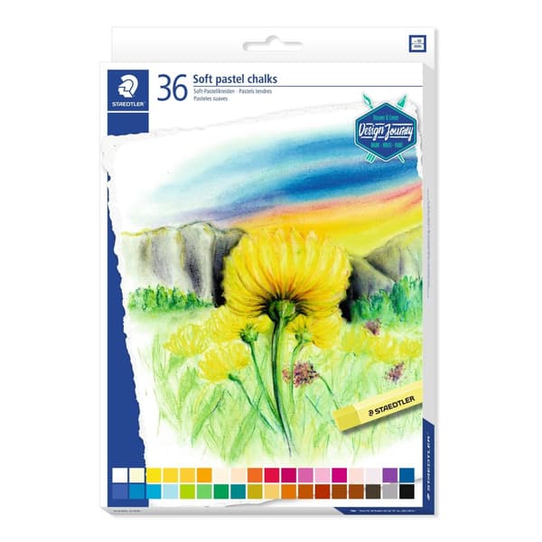 Staedtler S2430 36-farve bløde pasteller