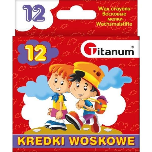 Vaha värikynät 12 väriä Titanum