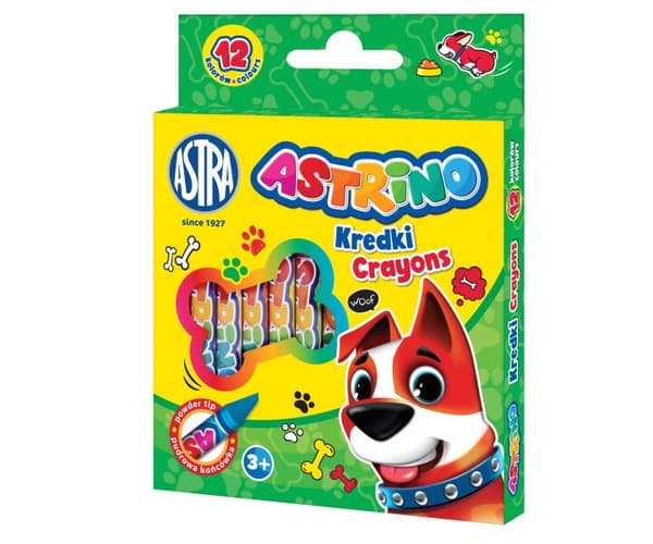 Grafitblyanter 12 farver Astrino 8280