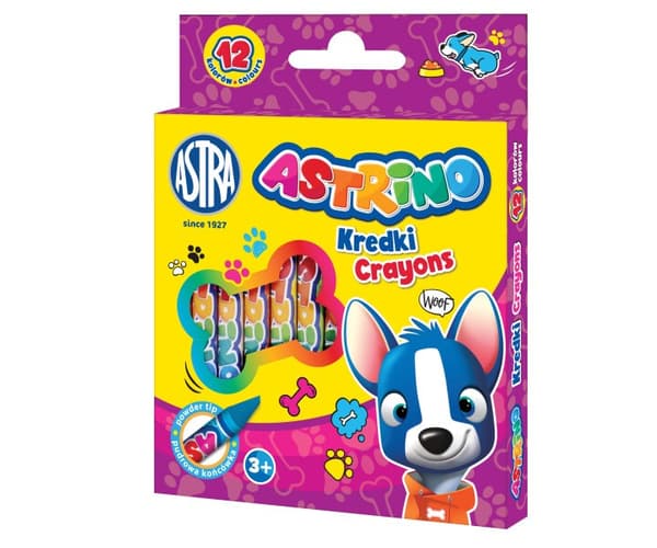 Grafitblyanter 12 farver Astrino 8280