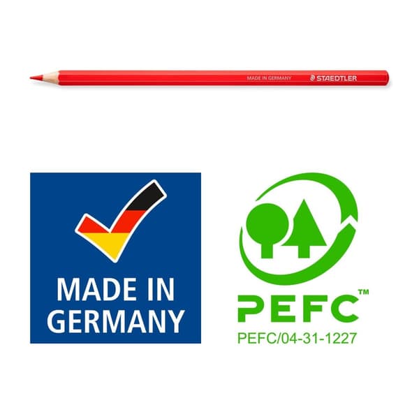 Design Journey Staedtler 12-farve sekskantede blyanter