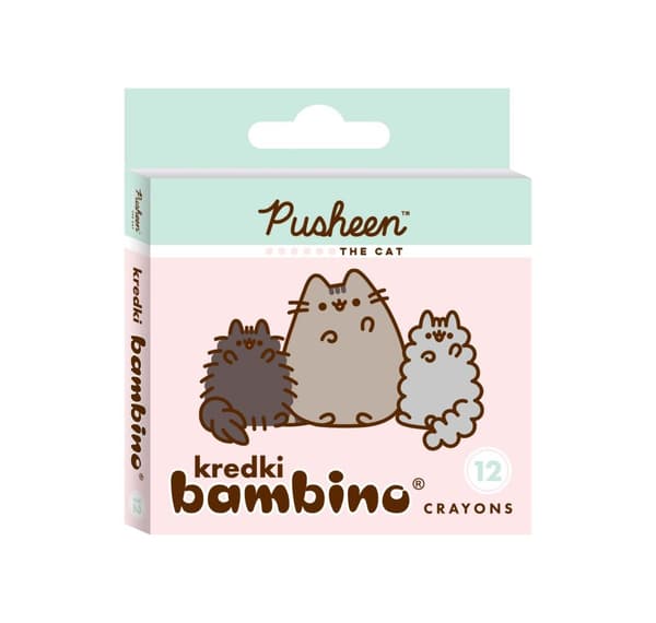 Pusheen Bambino 12 Color Kaoliini Clay värikynät
