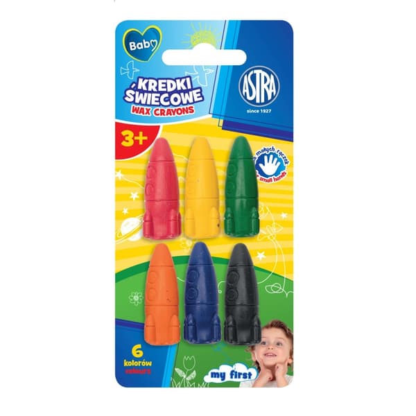 Raketkritor 6 st Astra Baby