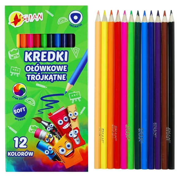 Shanin kolmiokynät, 12 kappaletta
