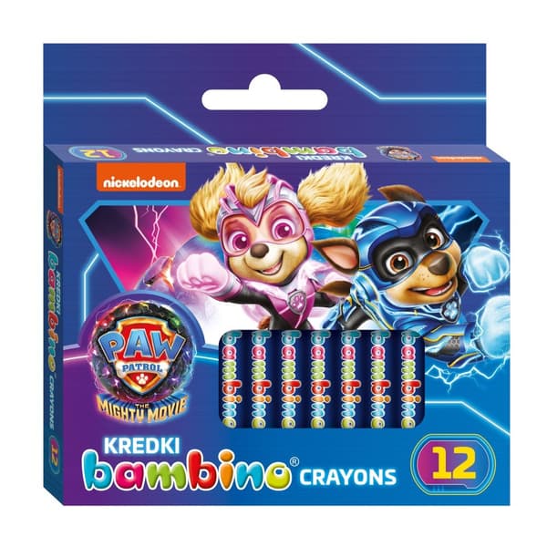 Kaolin Clay Crayons 12 Colors Paw Patrol Bambino