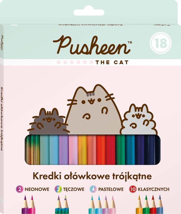 Pusheen Majewski 18k kolmiokynät