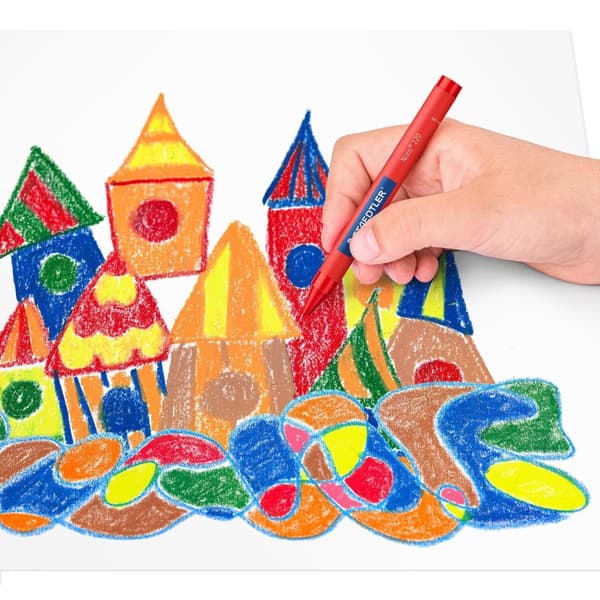 Voksblyanter 8 farver Noris Staedtler