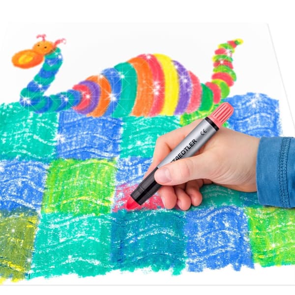 Twister gelkritor 6 färger glitter Staedtler