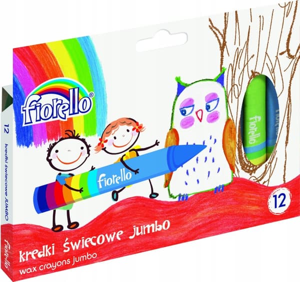 Fiorello JUMBO vahaliidut 12 väriä 170-1384