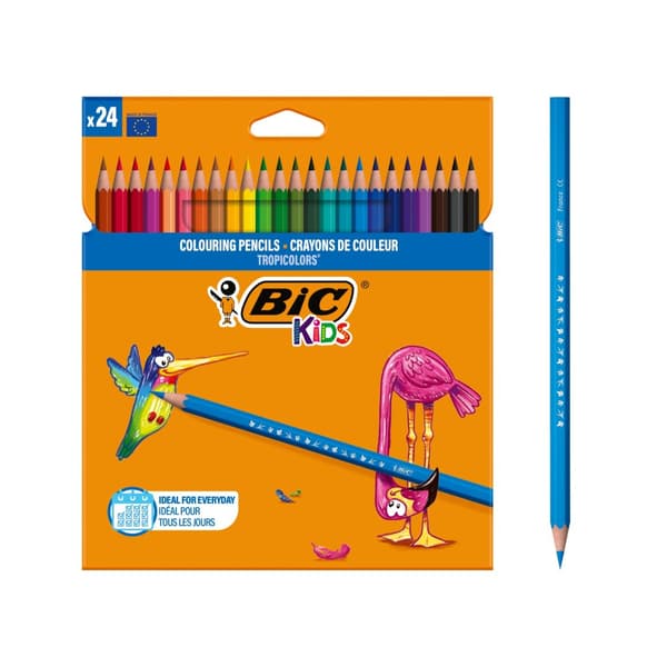 Bic Kids Tropicolors Pennor 24 färger 9375183