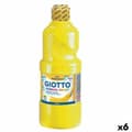 Miniatyrbild 1 av 3: Tempera Giotto School Gul 500 ml Tvättbar (6 antal)