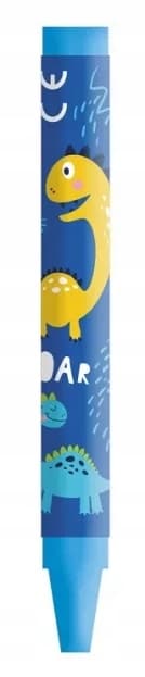 Dino vaxkritor 12 färger