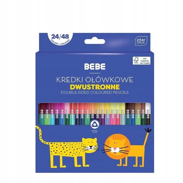 BEBE Kaksipuoliset kestävyyskynät Olo 48 väriä
