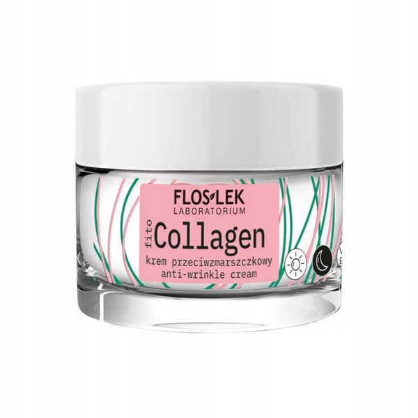 Floslek fitoCOLLAGEN anti-rynke creme med phytocollagen til dag og nat 50 ml / 2062