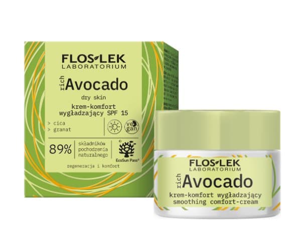 richAvocado Comfort Cream Smoothing SPF 15 for Day
