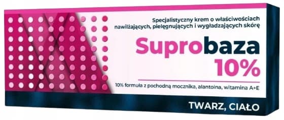 SUPROBAZA 10 % kasvo- ja vartalovoide urealla 30 g