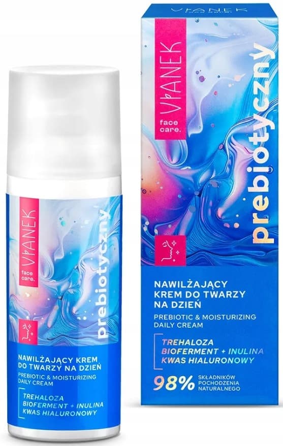 VIANEK Prebioottinen kosteuttava päivävoide 50 ml