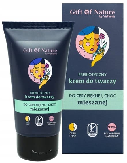 Gift of Nature prebioottinen kasvovoide sekaiholle 50ml